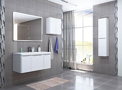 Акватон Мебель для ванной Шерилл 85 белая – фотография-3